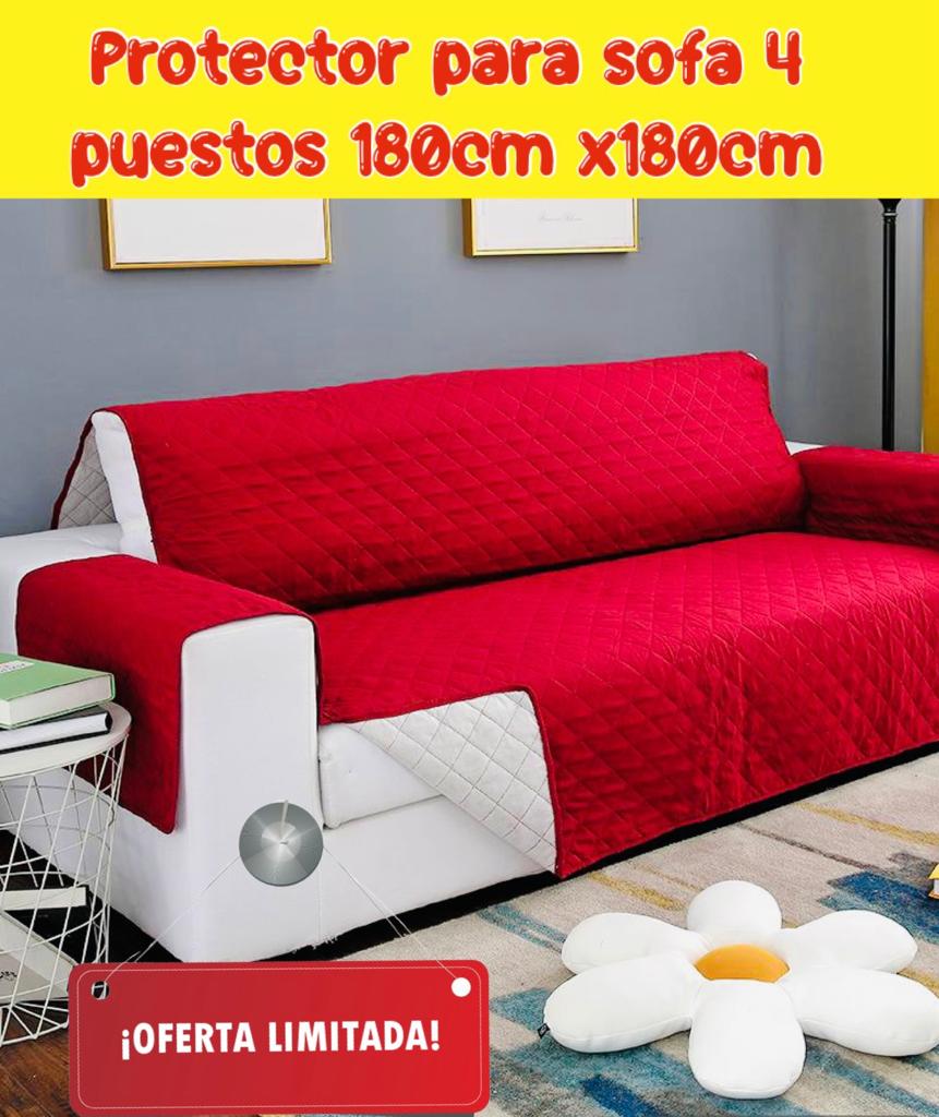 protector para sofá 4 puestos ⭐️⭐️⭐️⭐️⭐5/5