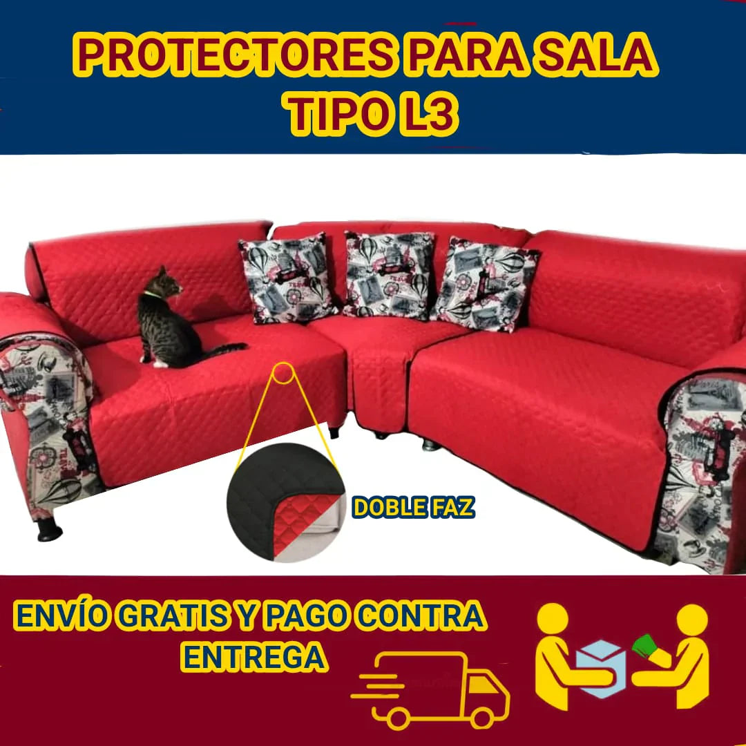 Protectores PREMIUM acolchados para sofás ⭐️⭐️⭐️⭐️⭐5/5