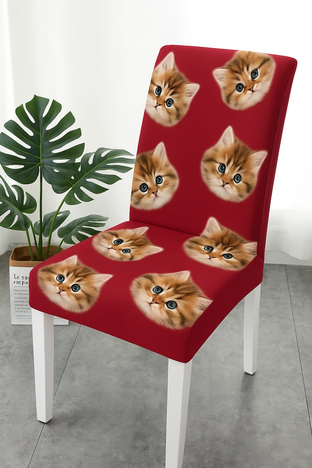 PROMOCION EN FUNDAS ESTAMPADAS Y AJUSTABLES PARA SILLAS DE COMEDOR 5/5⭐️⭐️⭐️⭐️⭐️