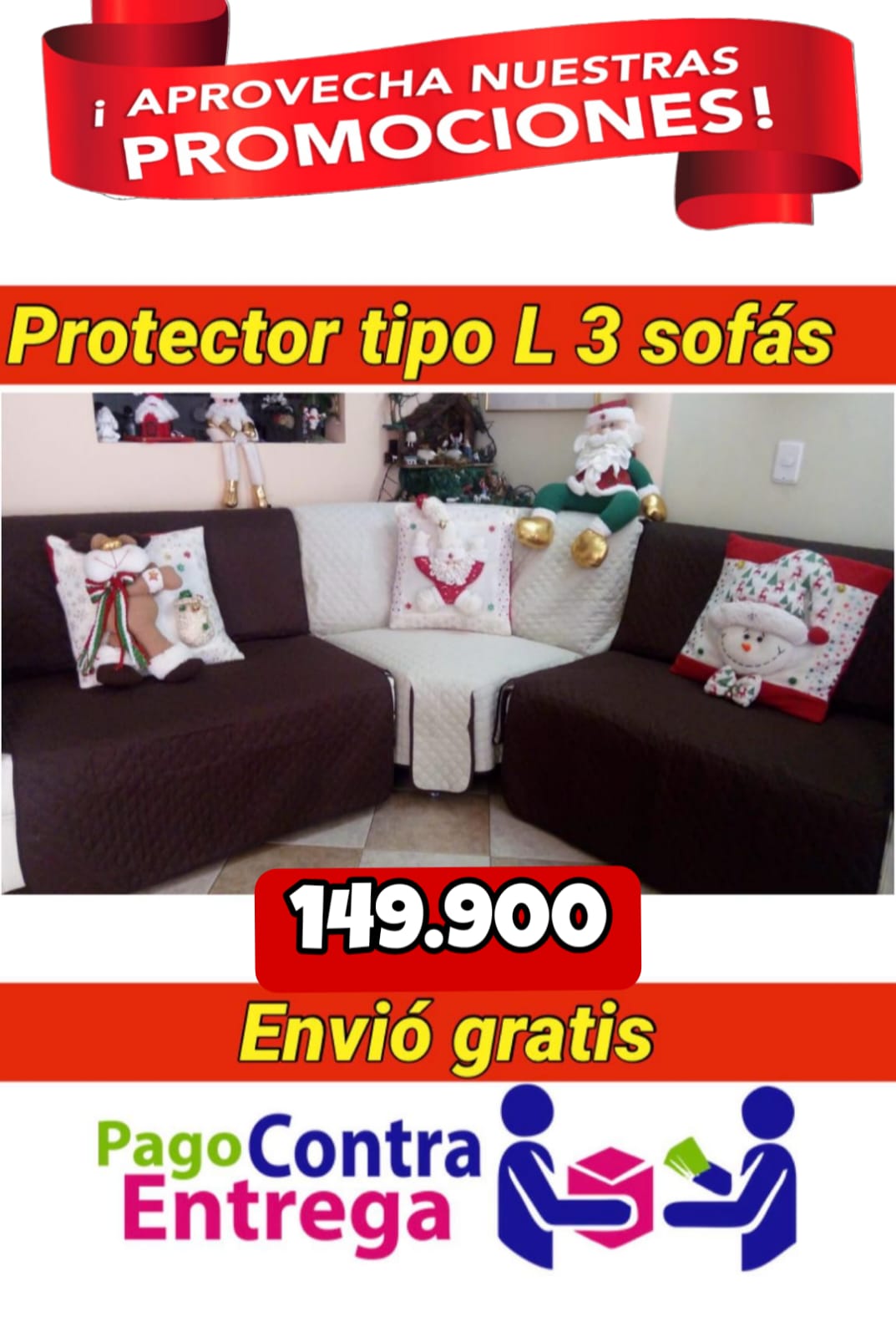 Protectores PREMIUM acolchados para sofás ⭐️⭐️⭐️⭐️⭐5/5