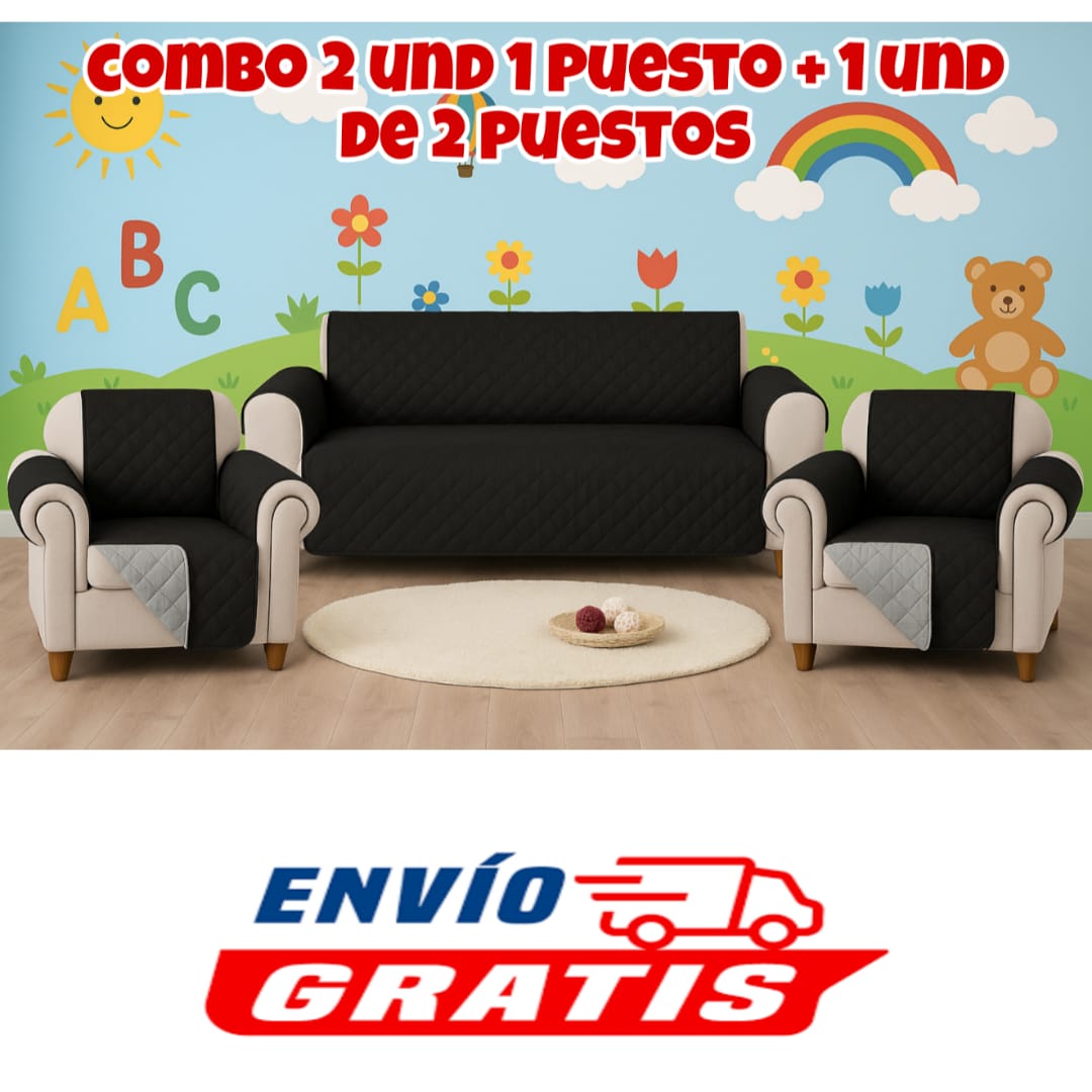Protectores PREMIUM acolchados para sofás ⭐️⭐️⭐️⭐️⭐5/5