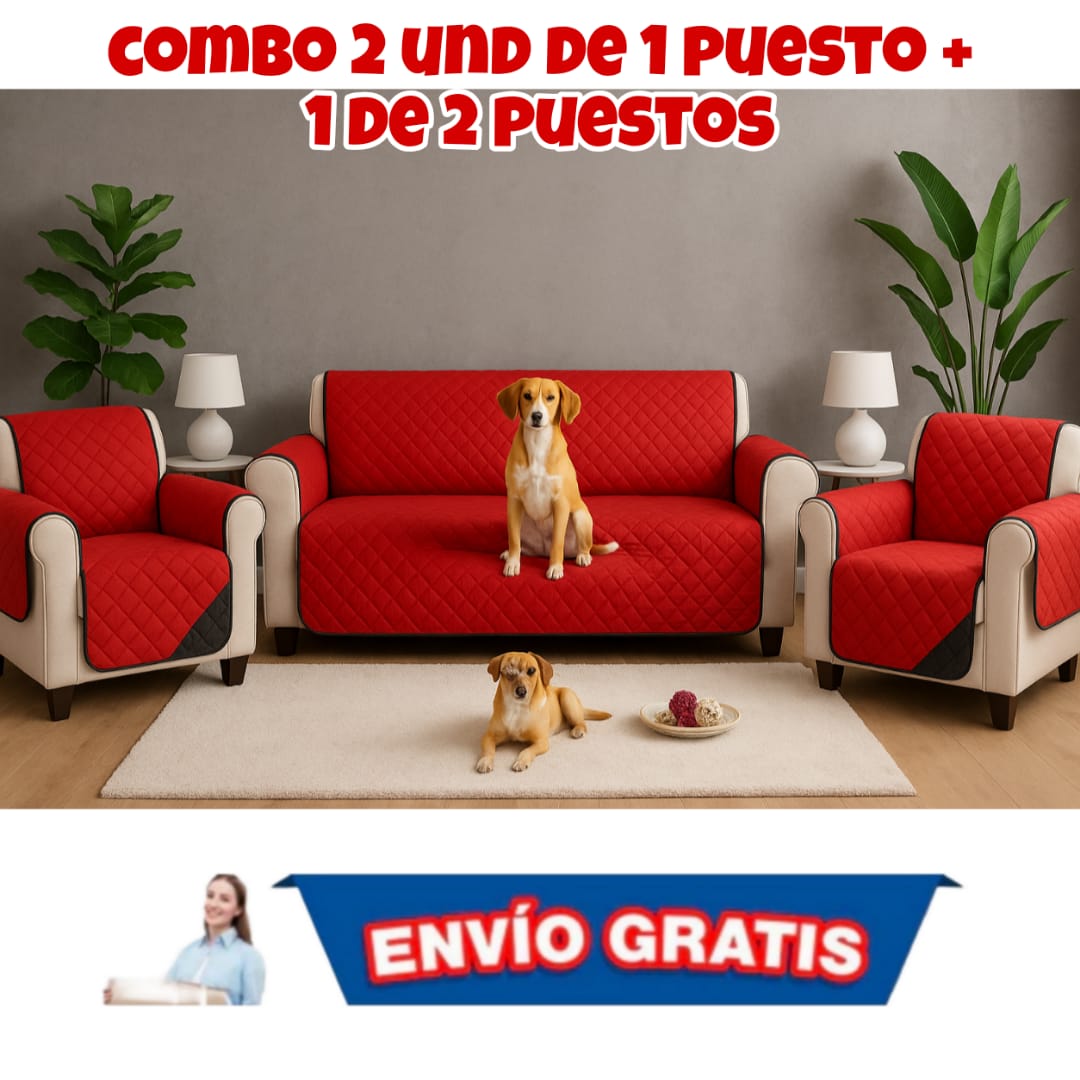 Protectores PREMIUM acolchados para sofás ⭐️⭐️⭐️⭐️⭐5/5