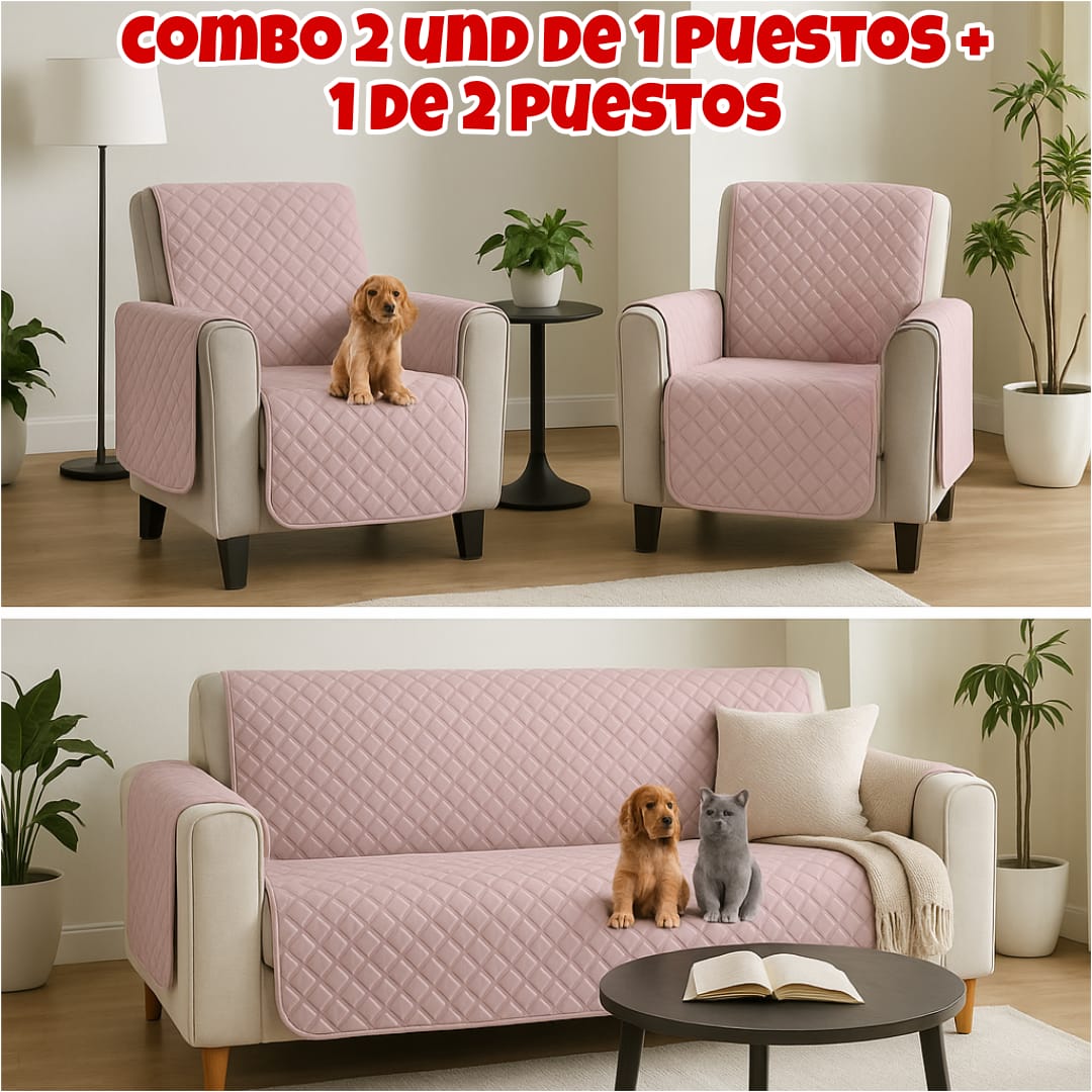 Protectores PREMIUM acolchados para sofás ⭐️⭐️⭐️⭐️⭐5/5