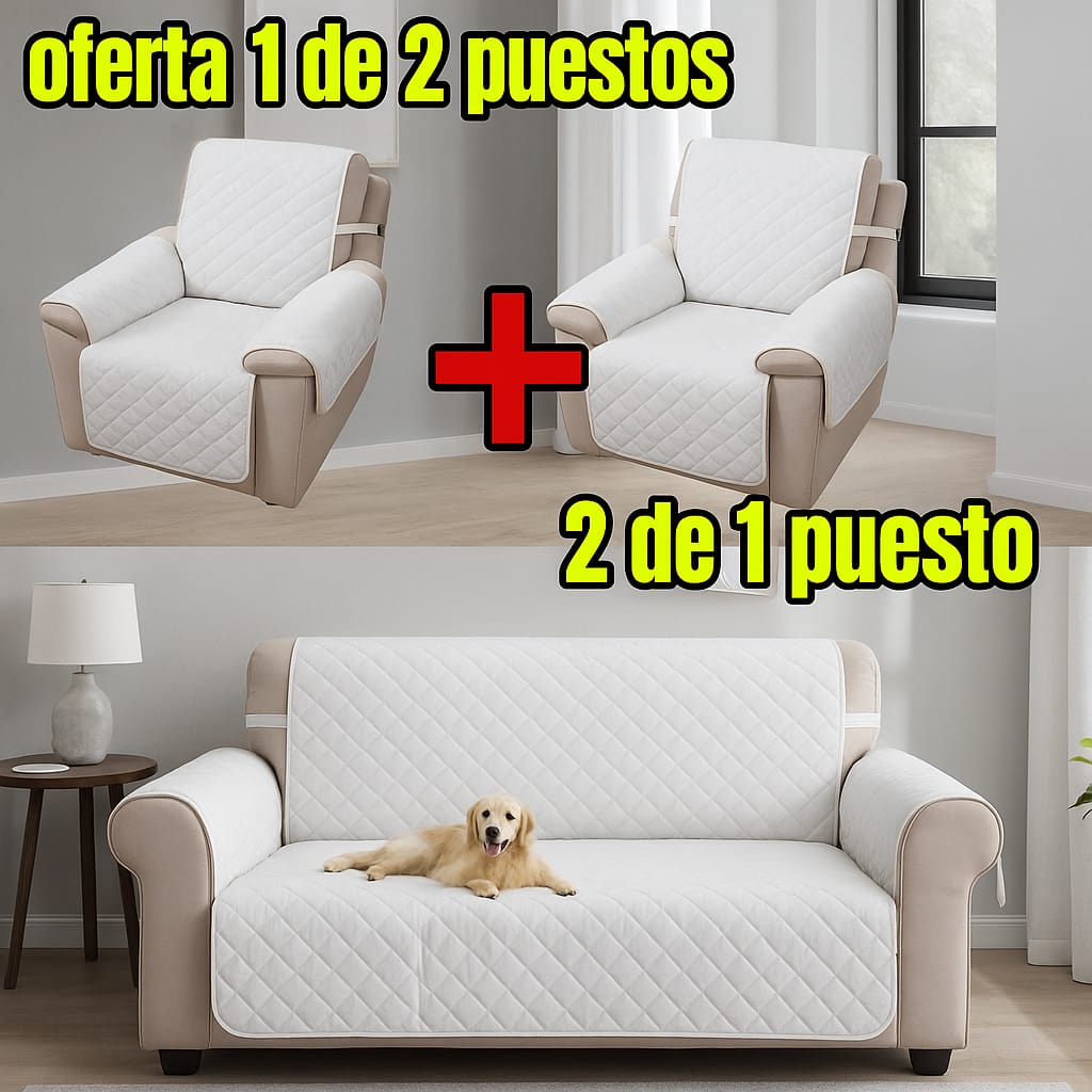 Protectores PREMIUM acolchados para sofás ⭐️⭐️⭐️⭐️⭐5/5