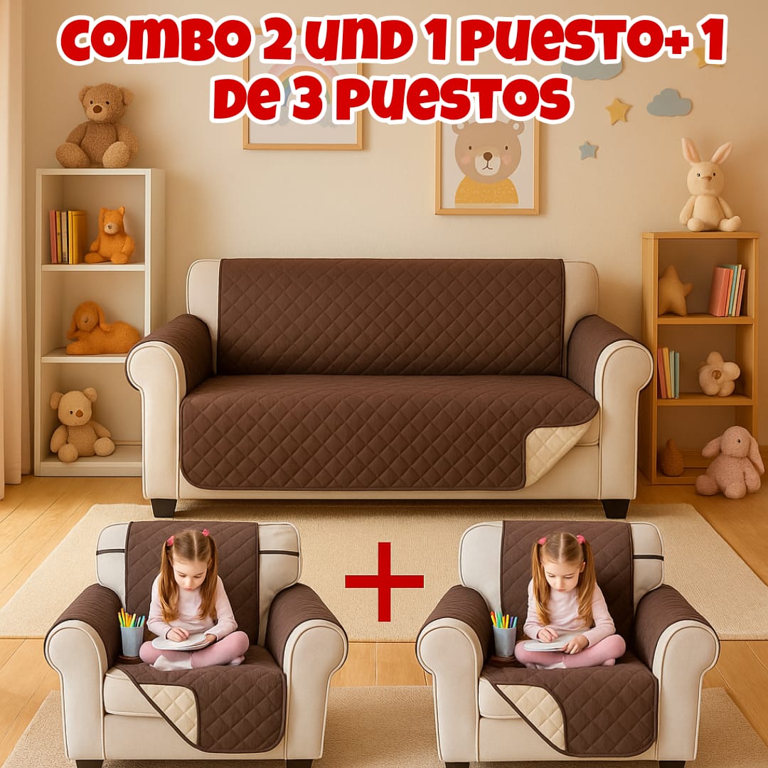 Protectores PREMIUM acolchados para sofás ⭐️⭐️⭐️⭐️⭐5/5