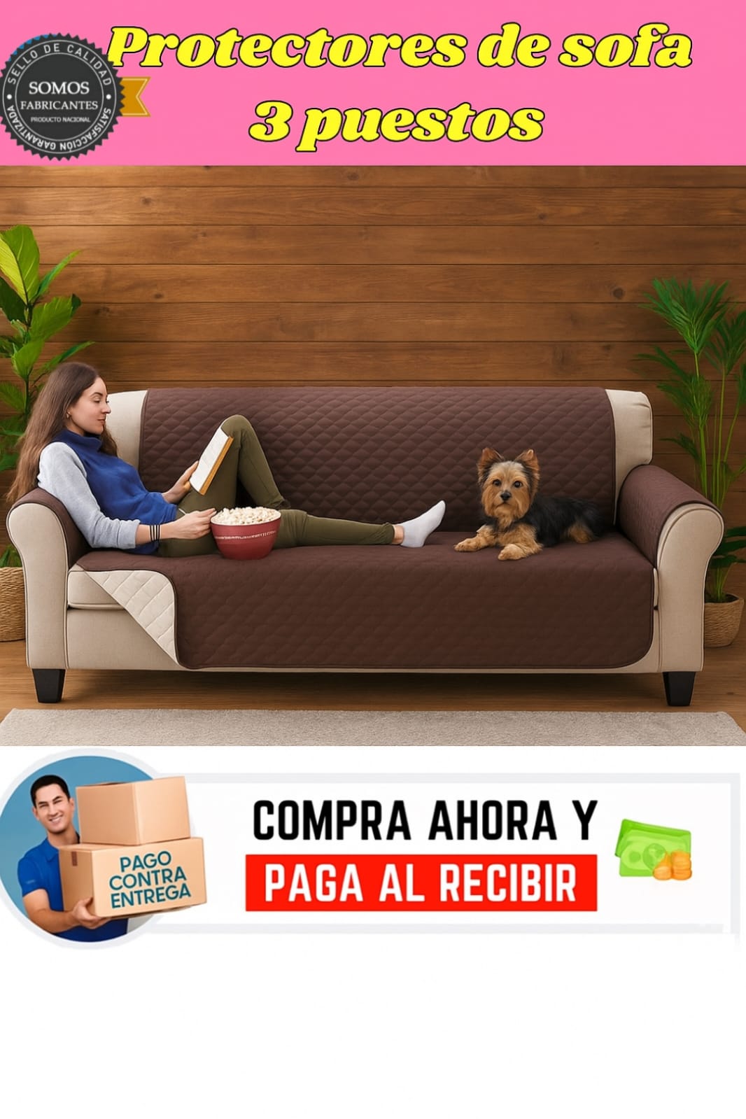 Protectores PREMIUM acolchados para sofás ⭐️⭐️⭐️⭐️⭐5/5
