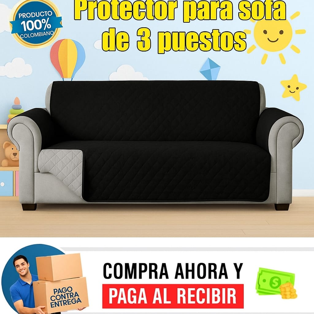 protector para sofa 3 puestos 160x180cm...89.900 ⭐️⭐️⭐️⭐️⭐️5/5