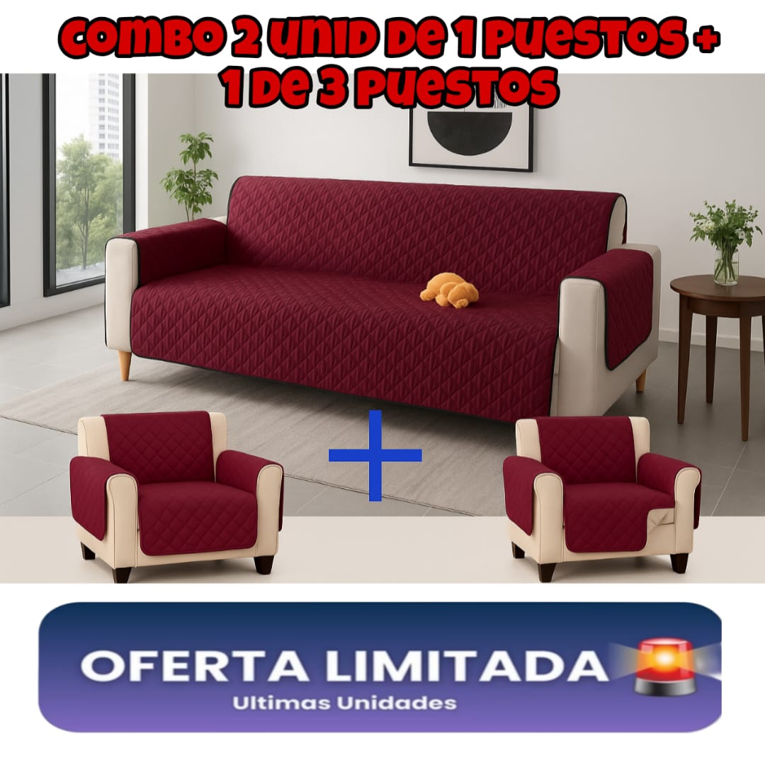 Protectores PREMIUM acolchados para sofás ⭐️⭐️⭐️⭐️⭐5/5