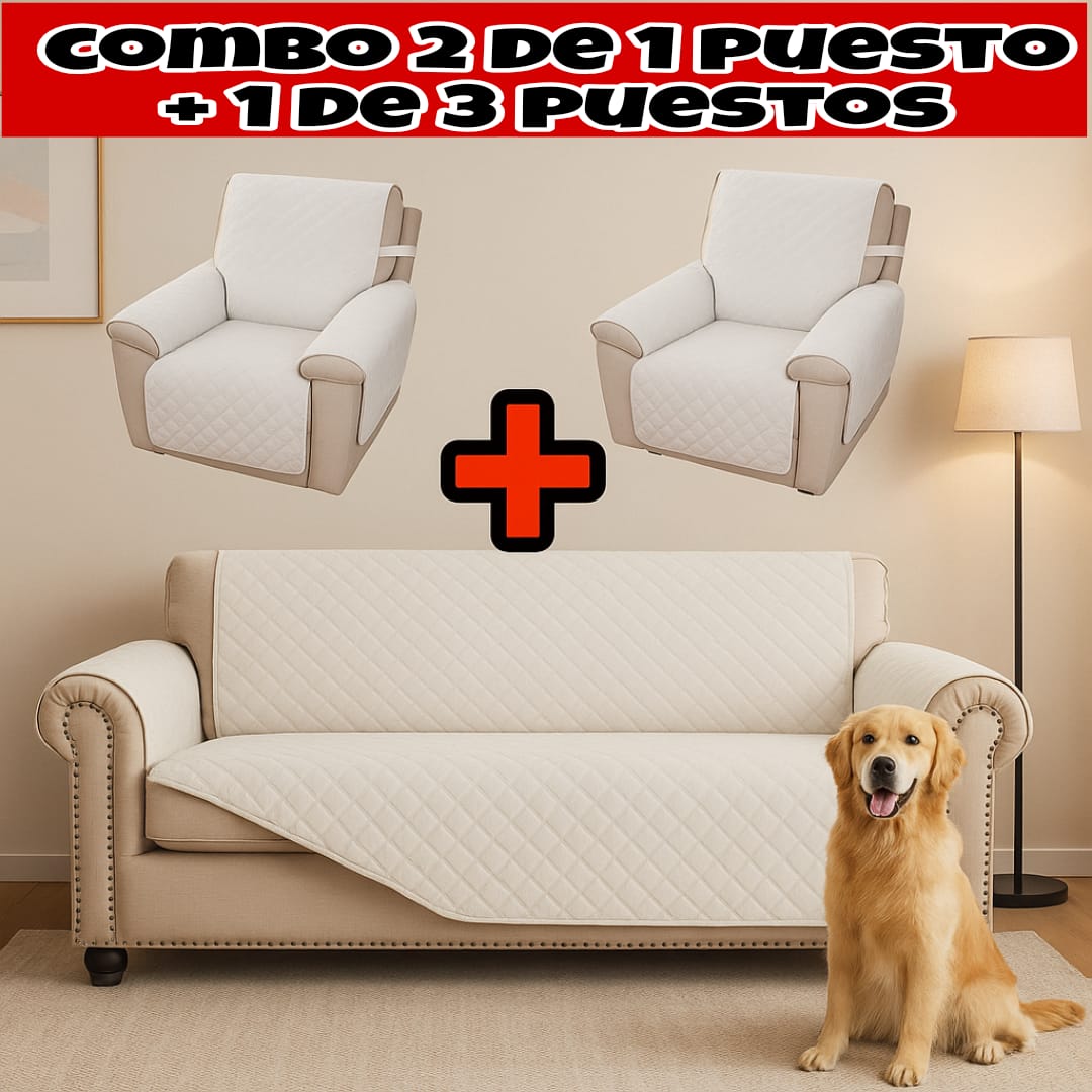 Protectores PREMIUM acolchados para sofás ⭐️⭐️⭐️⭐️⭐5/5