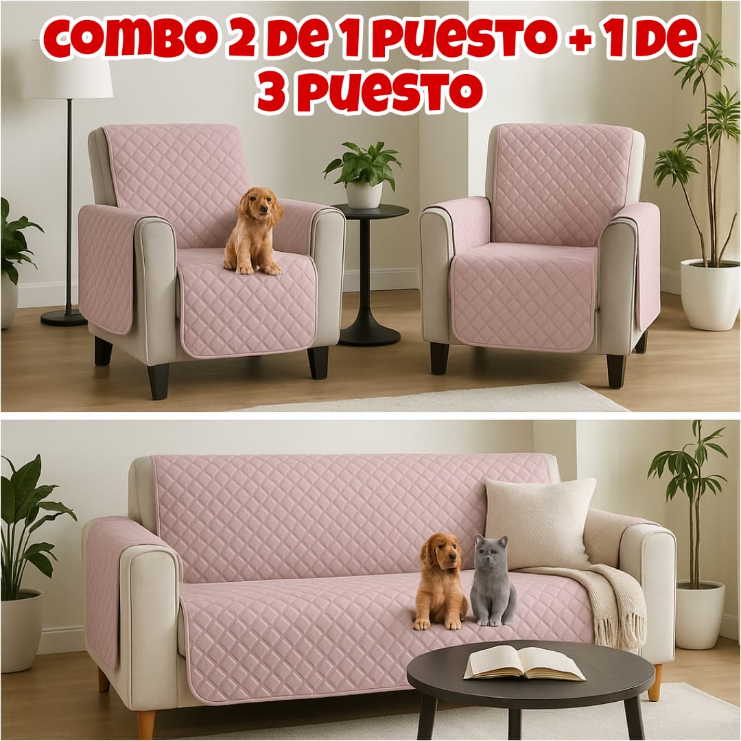 Protectores PREMIUM acolchados para sofás ⭐️⭐️⭐️⭐️⭐5/5