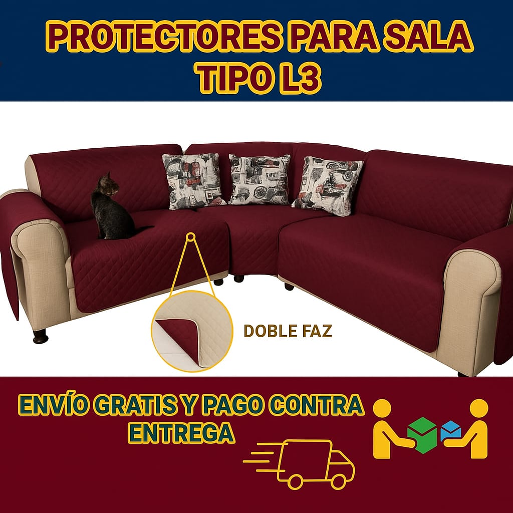 Protectores PREMIUM acolchados para sofás ⭐️⭐️⭐️⭐️⭐5/5