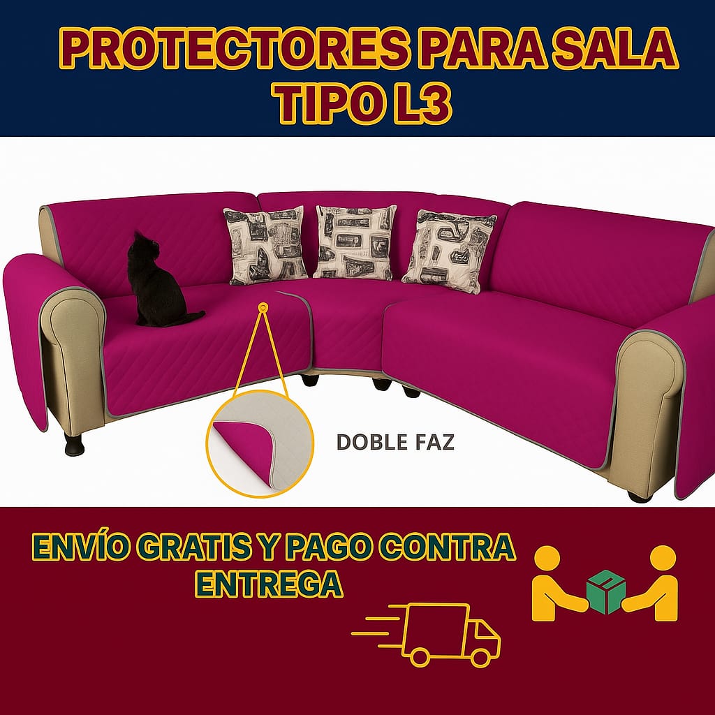 Protectores PREMIUM acolchados para sofás ⭐️⭐️⭐️⭐️⭐5/5