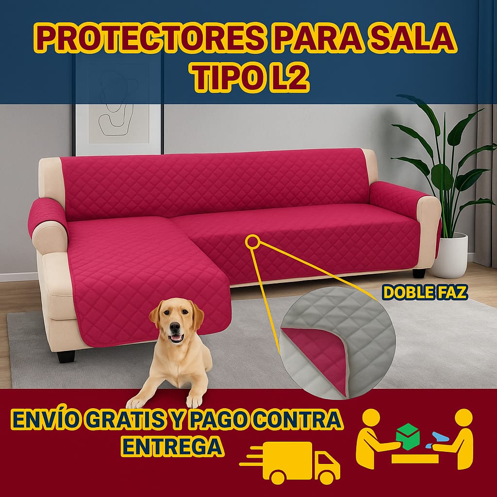 Protectores PREMIUM acolchados para sofás ⭐️⭐️⭐️⭐️⭐5/5