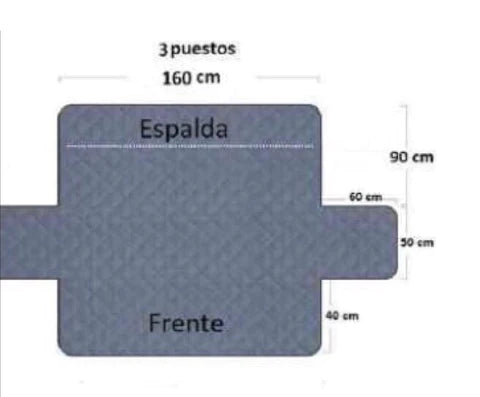 protector para sofa 3 puestos 160x180cm...89.900 ⭐️⭐️⭐️⭐️⭐️5/5