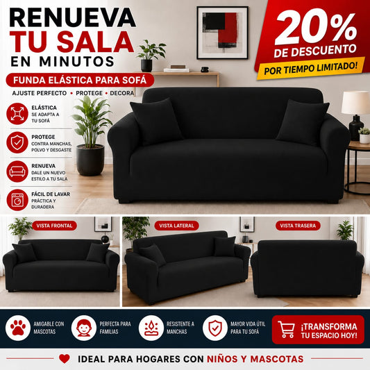FUNDA PREMIUM AJUSTABLE PARA SOFA  20% DE DESCUENTO ⭐️⭐️⭐️⭐️⭐️