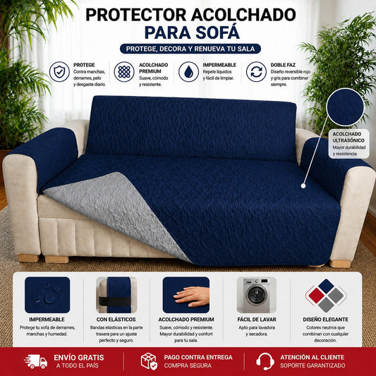 protector para sofa 3 puestos 160x180cm...89.900 ⭐️⭐️⭐️⭐️⭐️5/5