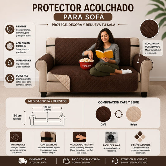 Cubre sofa 2 puestos 120cm x180cm..79.900 ⭐️⭐️⭐️⭐️⭐️5/5