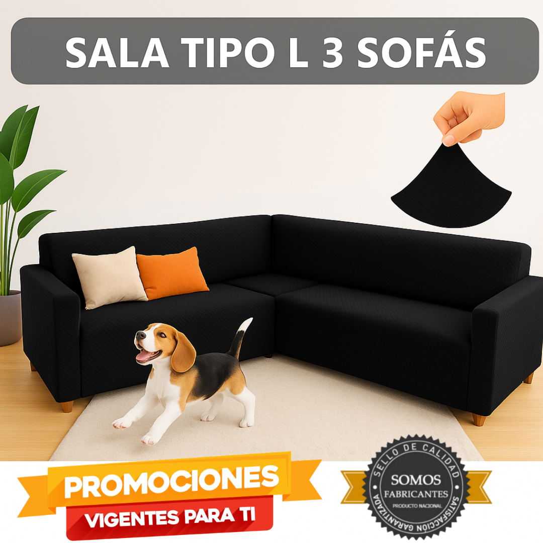 FUNDA PREMIUM AJUSTABLE PARA SOFA  -15% Y 20% DE DESCUENTO ⭐️⭐️⭐️⭐️⭐️