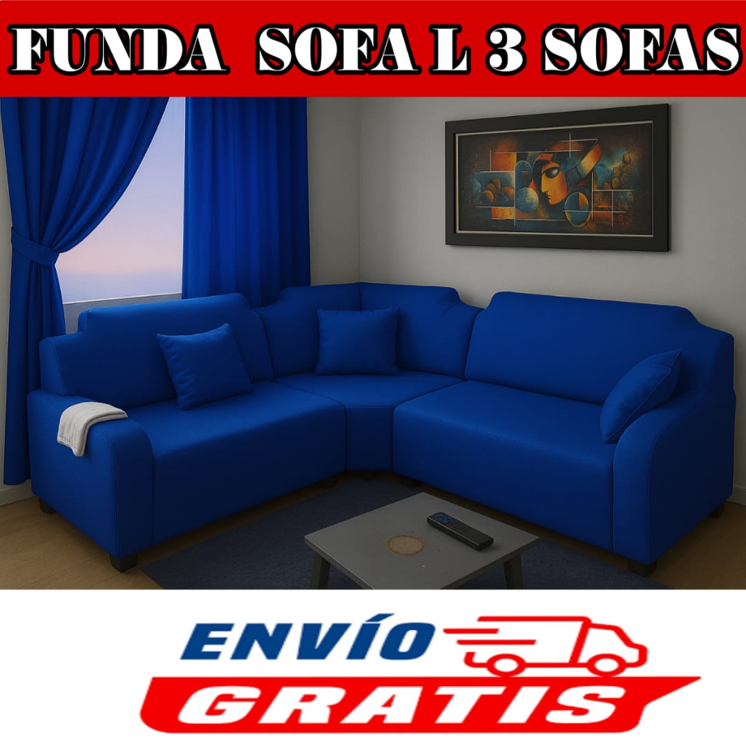 FUNDA PREMIUM AJUSTABLE PARA SOFA  -15% Y 20% DE DESCUENTO ⭐️⭐️⭐️⭐️⭐️