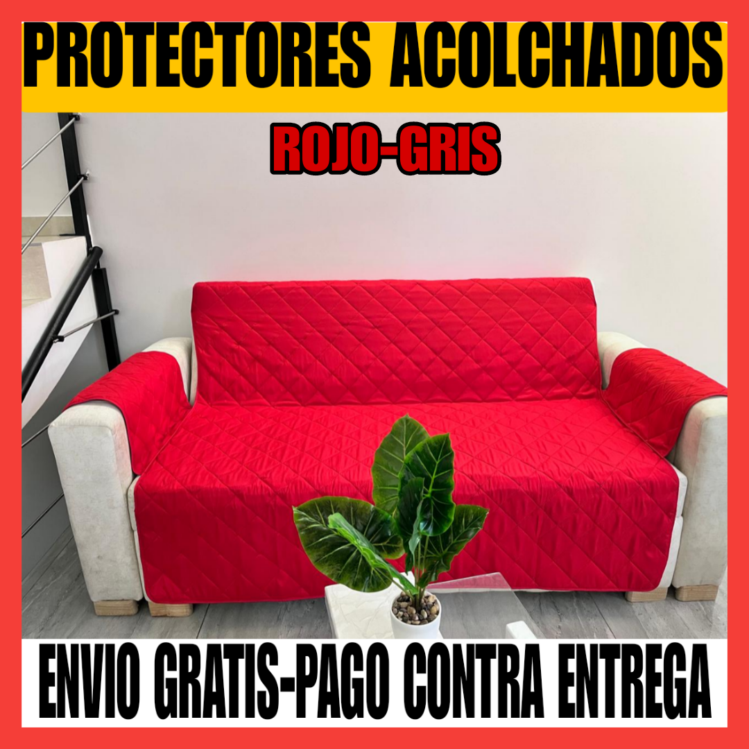 Protectores PREMIUM acolchados  para sofás  ⭐️⭐️⭐️⭐️⭐5/5