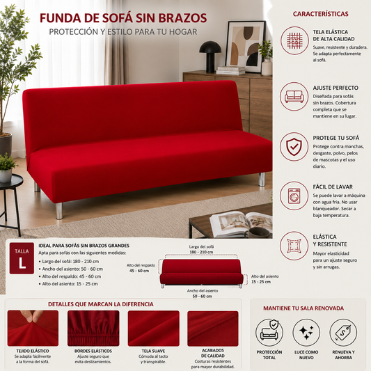 FUNDA PREMIUM  PARA SOFA CAMA 5/5 ⭐️⭐️⭐️⭐️⭐️