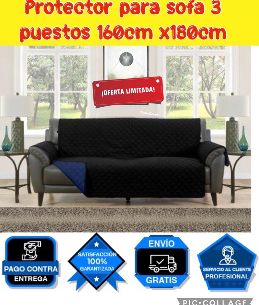 protector para sofa 3 puestos 160x180cm...89.900 ⭐️⭐️⭐️⭐️⭐️5/5
